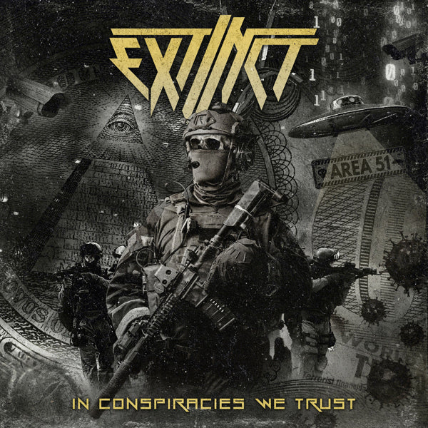 Extinct - In Conspiracies We Trust - Thrash Metal - CD