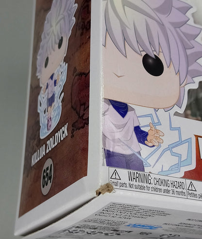 #654 Killua Zoldyck - Hunter x Hunter Funko POP (Box Damage)