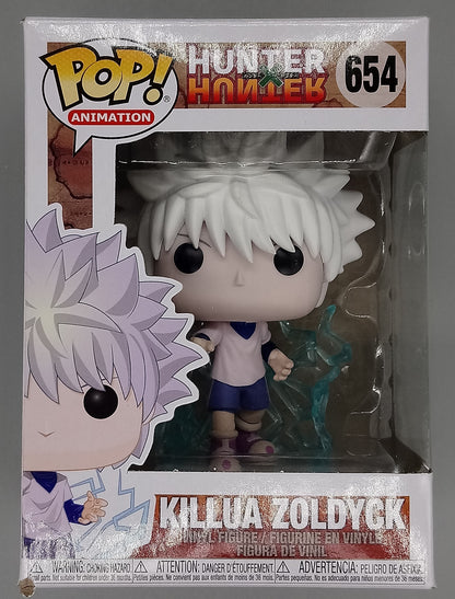 #654 Killua Zoldyck - Hunter x Hunter Funko POP (Box Damage)
