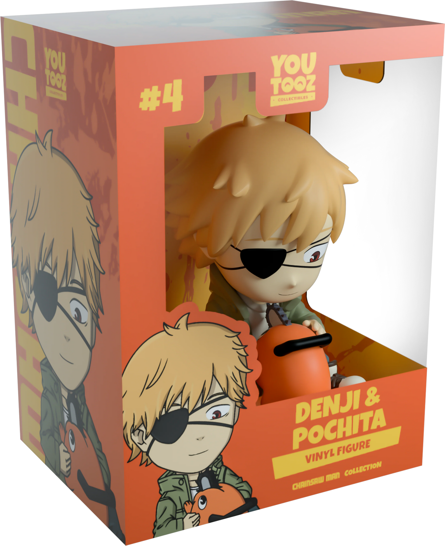 Youtooz Denji & Pochita Chainsaw Man Action Figure