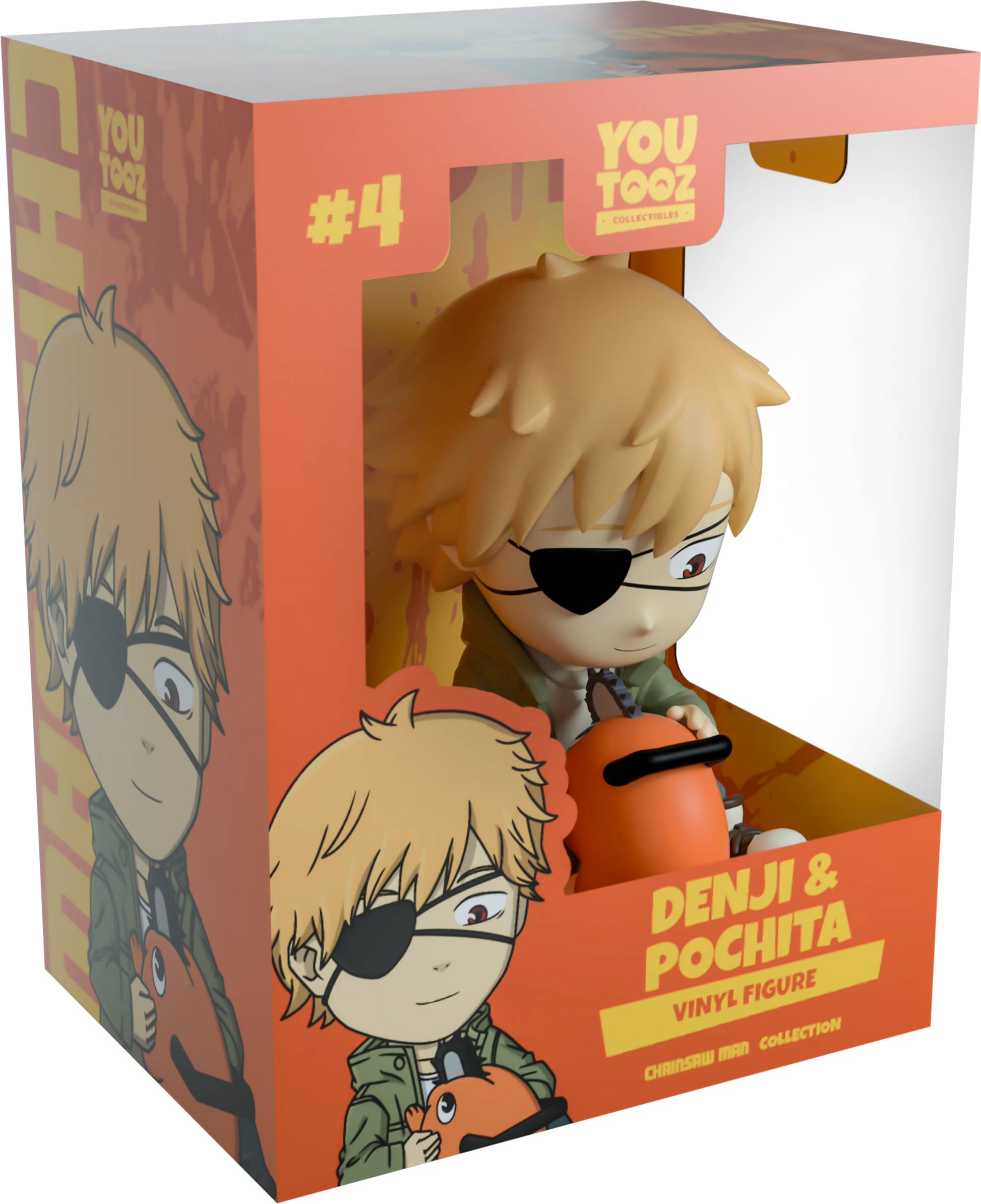 Youtooz Denji & Pochita Chainsaw Man Action Figure