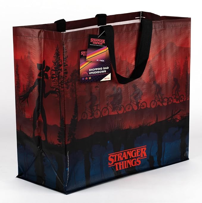 Stranger Things Tote Bag Upsidedown [New]