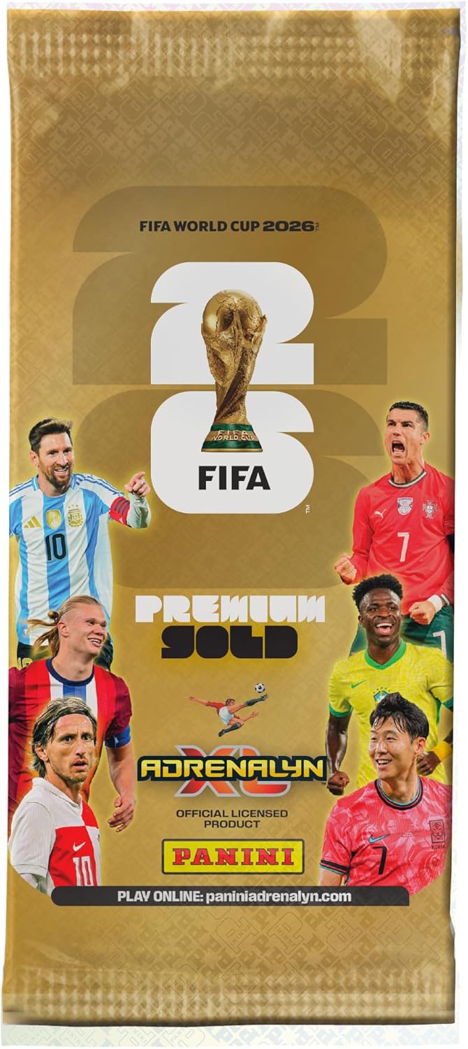 FIFA World Cup 2026 Trading Cards Premium Gold x1 Single Pack Panini