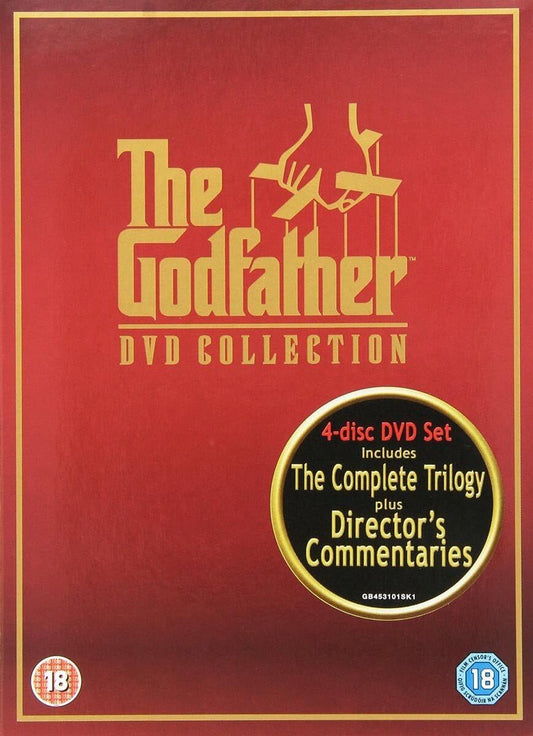 The Godfather DVD Collection [DVD] [1972] Red Box Set UK PAL DVD