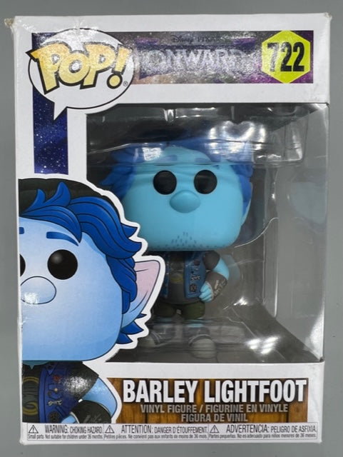 722 Barley Lightfoot - Disney Onward Funko POP (Damaged Box)