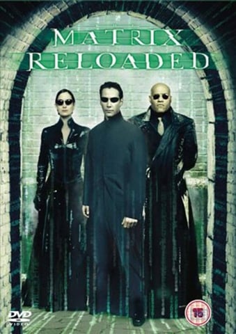 Matrix Reloaded UK PAL DVD