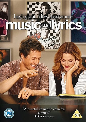 Music And Lyrics UK PAL DVD