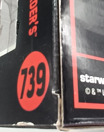 739 Kylo Ren w/Darth Vaders Helmet - Deluxe - Star Wars Funko POP (Box Damage)
