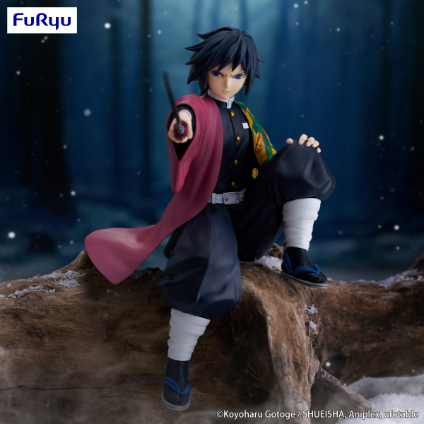 Demon Slayer: Kimetsu no Yaiba Noodle Stopper PVC Statue Tomioka Giyu 14 cm [New]