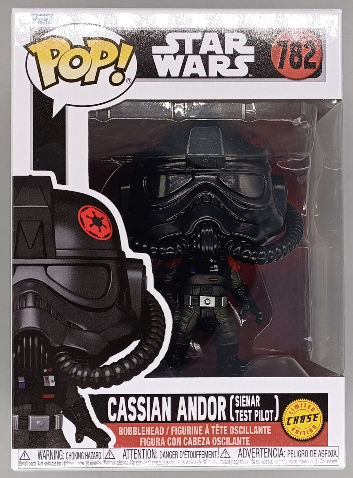 782 Cassian Andor (Sienar Test Pilot) Chase Star Wars Funko POP [New]