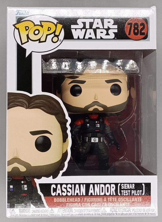 782 Cassian Andor (Sienar Test Pilot) - Star Wars Funko POP [New]