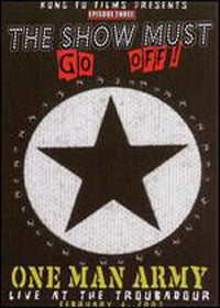 One Man Army - Live At The Troubadour (Smgo#3 - Punk - DVD