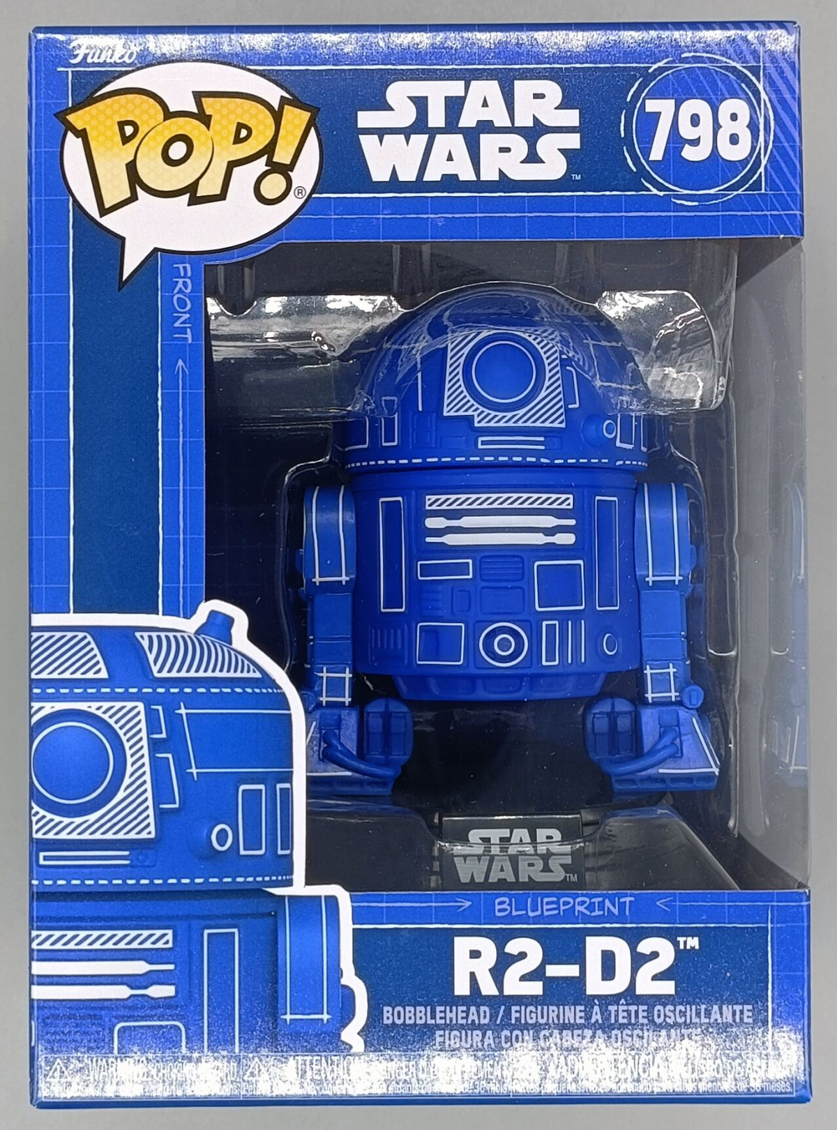 798 R2-D2 (Blueprint) - Star Wars Funko POP [New]