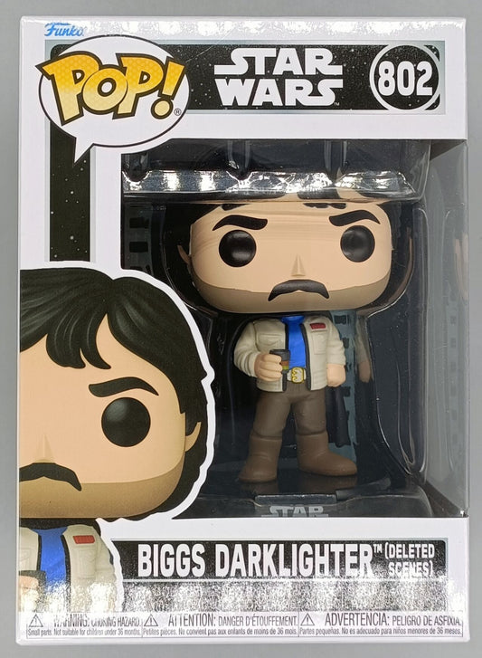 802 Biggs Darklighter (Deleted Scenes) - Star Wars Funko POP [New]