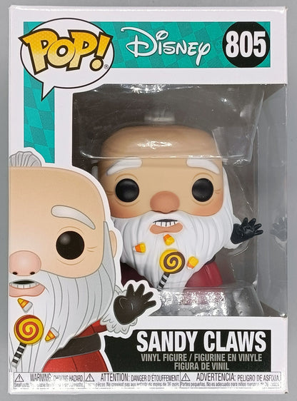 805 Sandy Claws (w/ Candy) Disney The Night Before Christmas Town Funko POP (Box Damage)