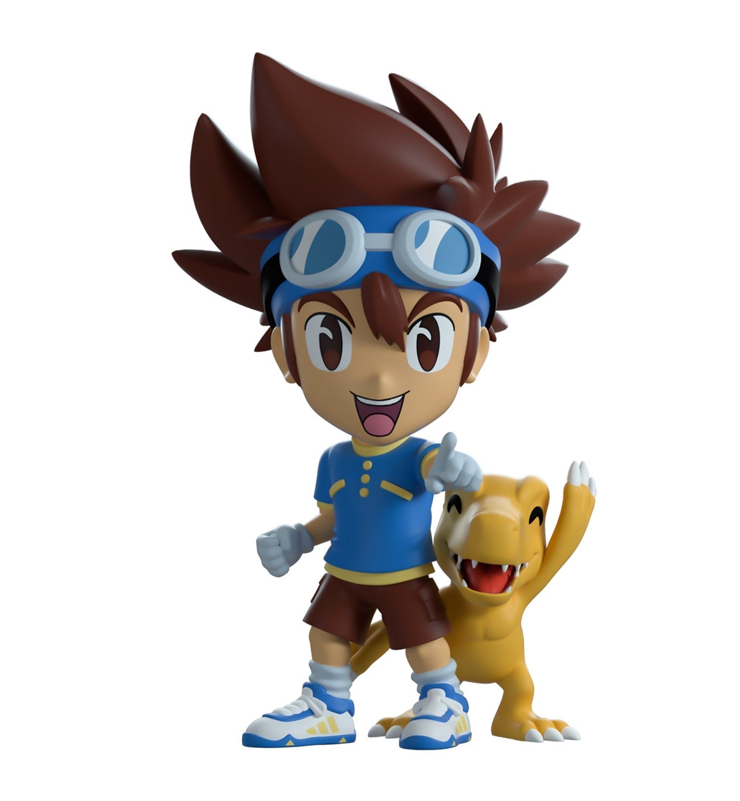 Youtooz Tai and Agumon