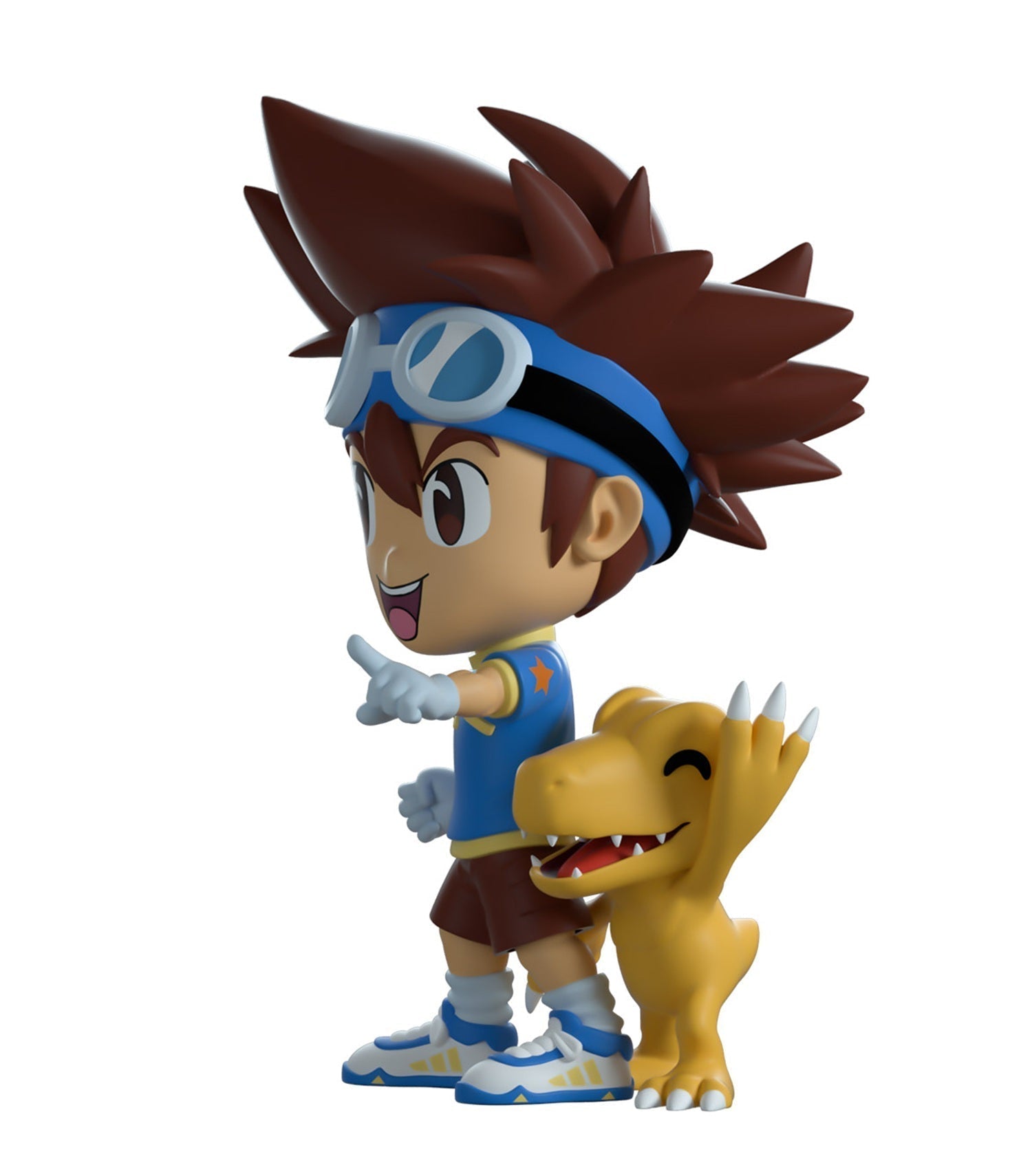 Youtooz Tai and Agumon