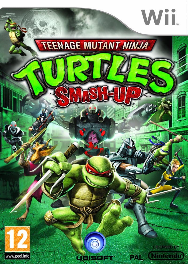 Teenage Mutant Ninja Turtles Smash Up for Nintendo Wii and Wii-U Nintendo