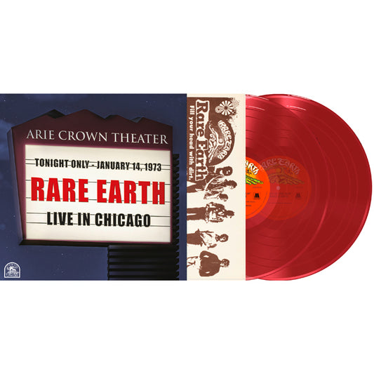 Rare Earth - Live In Chicago (Red Vinyl) - Rock/Pop - DLP