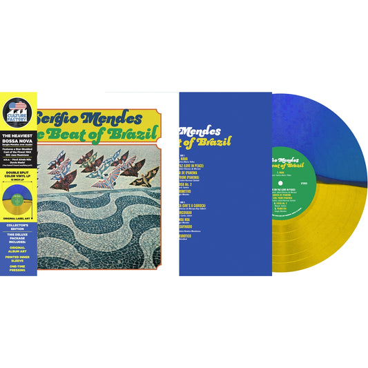 Sergio Mendes - The Beat Of Brazil (Yellow/Blue Bicolour Vinyl) - <NONE> - LP