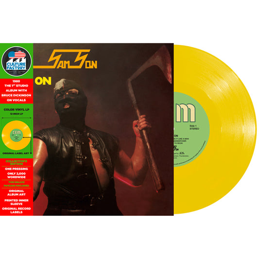 Samson - Head On (Yellow Vinyl) - Metal - LP