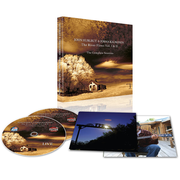 John Hurlbut & Jorma Kaukonen - The River Flows (Deluxe Edition + Bonus Tracks) - Country/Folk - DCD