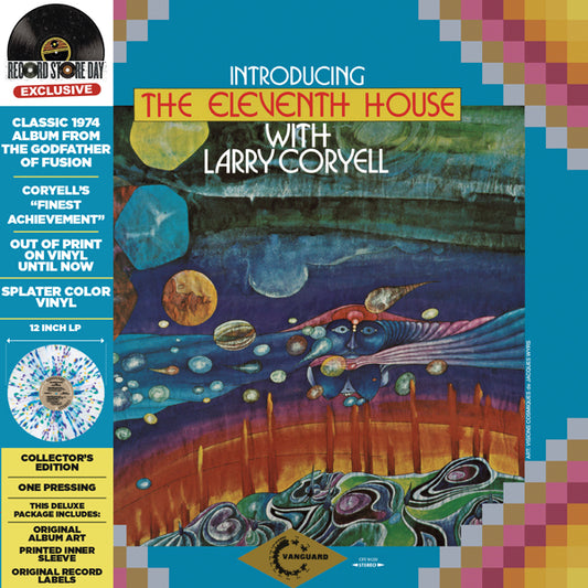 Larry Coryell - Introducing The Eleventh House (Clear Blue/Purple Vinyl) (Rsd 2023) - Jazz - LP