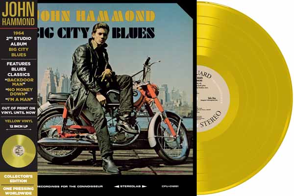 John Hammond - Big City Blues (Yellow Vinyl) - <NONE> - LP