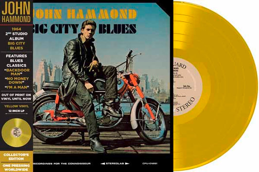 John Hammond - Big City Blues (Yellow Vinyl) - <NONE> - LP