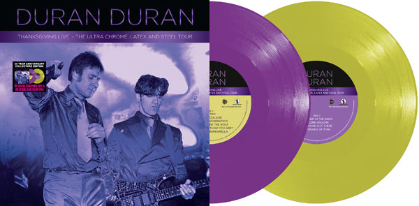 Duran Duran - The Ultra Chrome, Latex & Steel Tour (Yellow/Purple Vinyl) - Pop - DLP