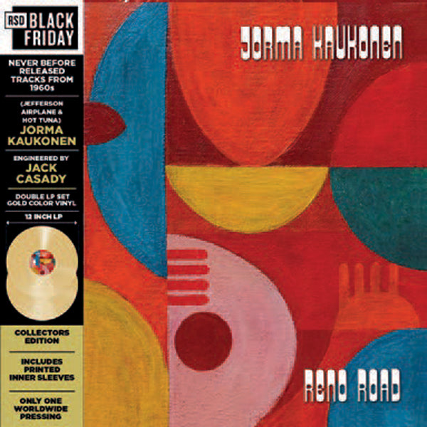 Jorma Kaukonen & Jack Casady - Reno Road  - Black Friday 2024 (Gold Vinyl 2Lp) - <NONE> - DLP