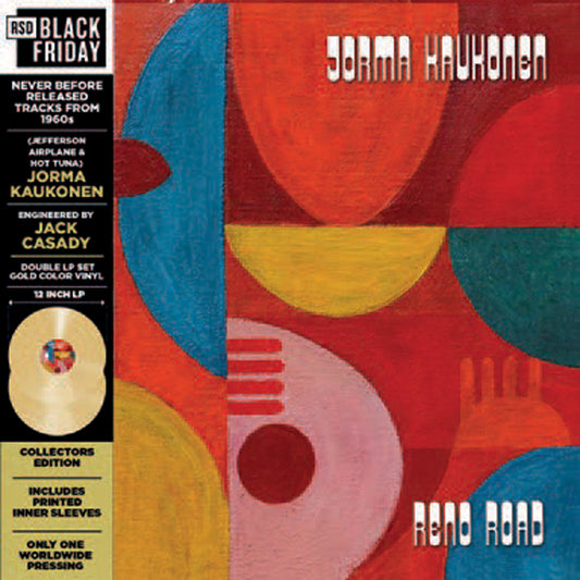 Jorma Kaukonen & Jack Casady - Reno Road  - Black Friday 2024 (Gold Vinyl 2Lp) - <NONE> - DLP