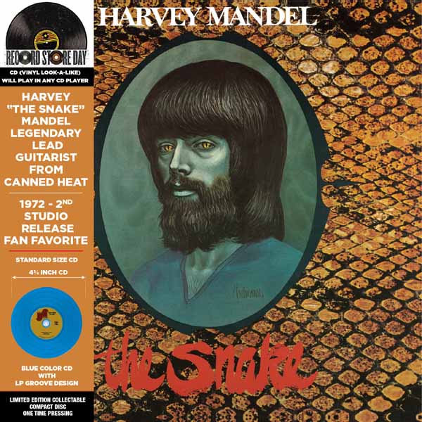 Harvey Mandel - The Snake (Vinyl Replica Cd) (Rsd 2025) - <NONE> - CDD