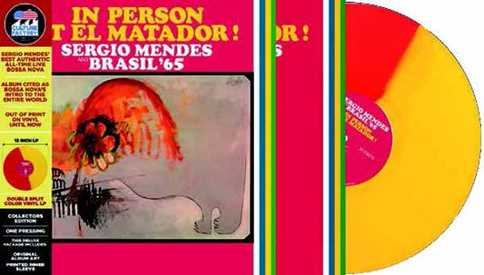 Sergio Mendes - In Person At El Matador (Red/Yellow Bi Color Effect Vinyl) - Jazz - LP