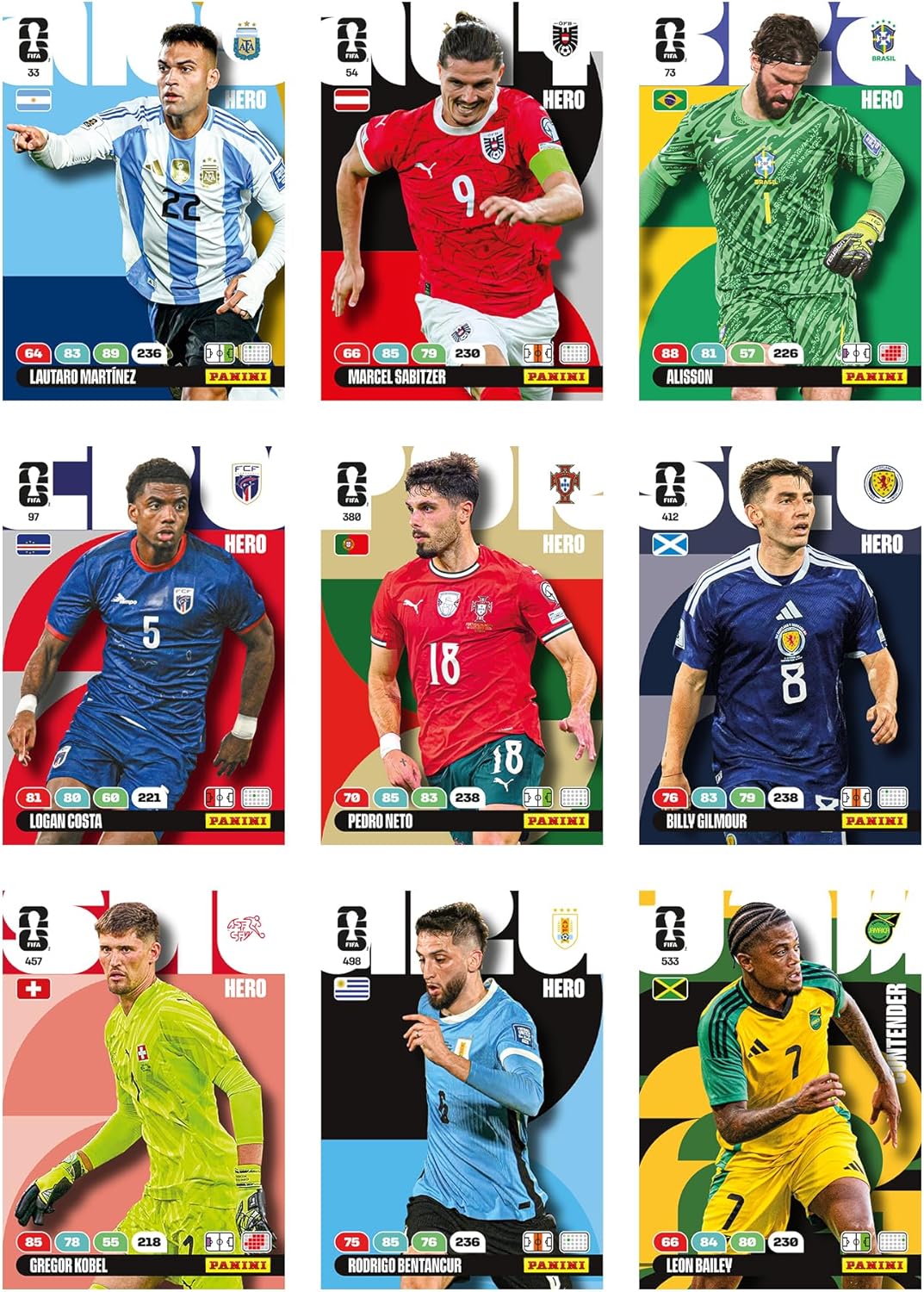 FIFA World Cup 2026 Trading Cards Premium Gold x1 Single Pack Panini