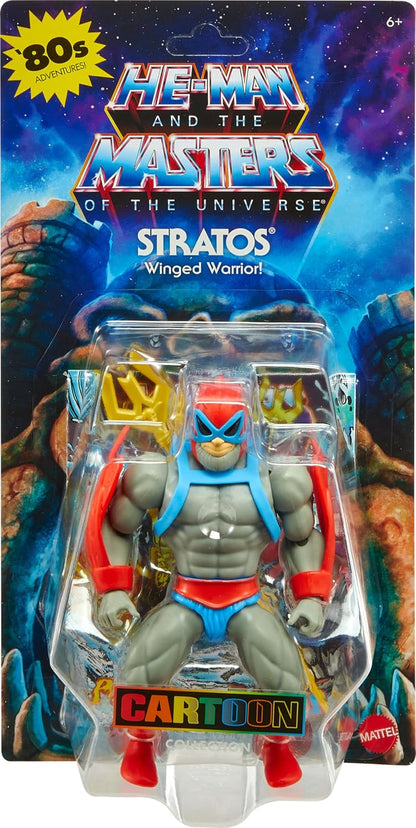 Masters of the Universe Origins Action Figure Cartoon Collection: Stratos 14 cm (Box Damaged) [New]
