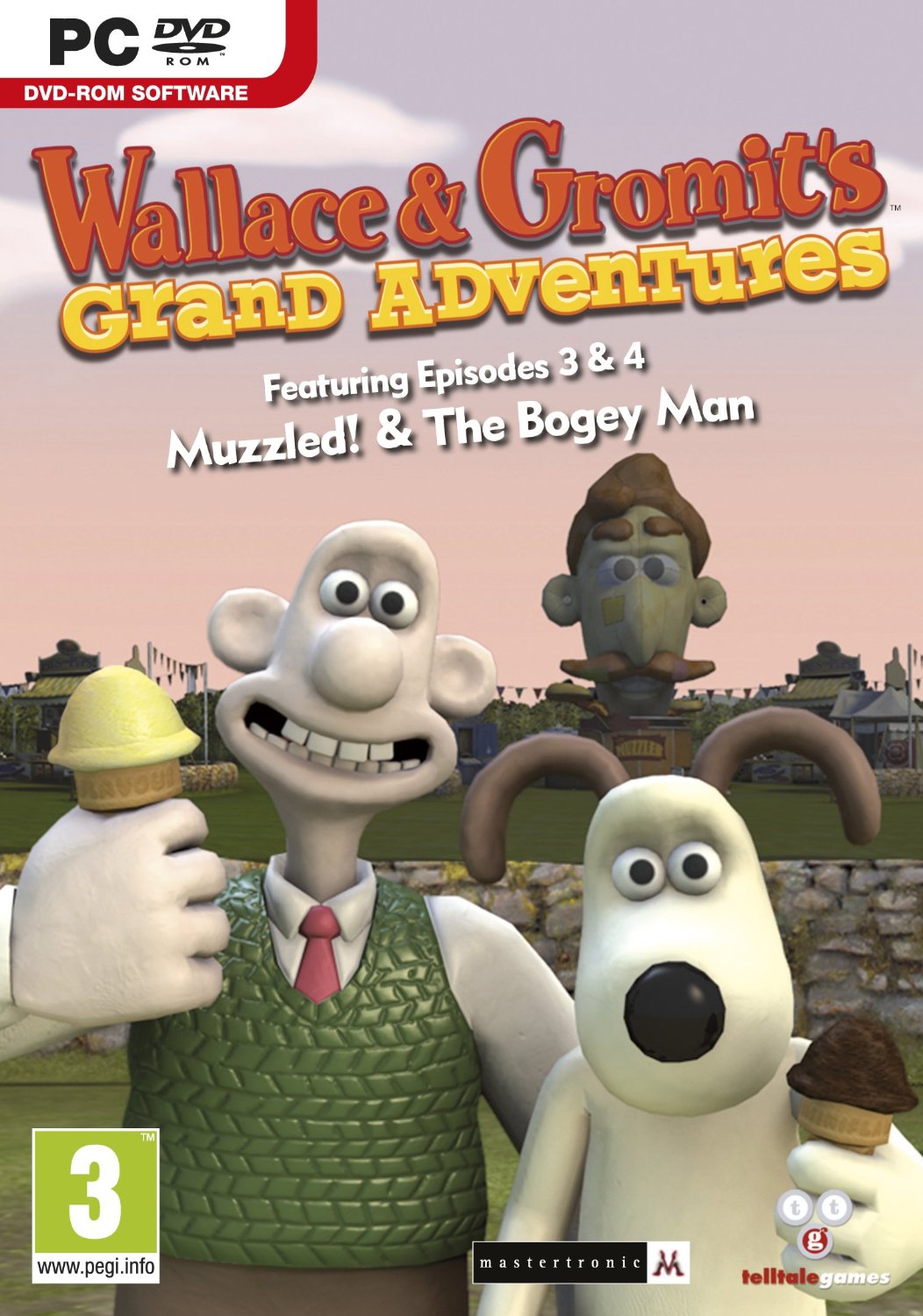 Wallace & Gromit Grand Adventures 3 & 4 PC CD/DVD Game [New & Sealed]
