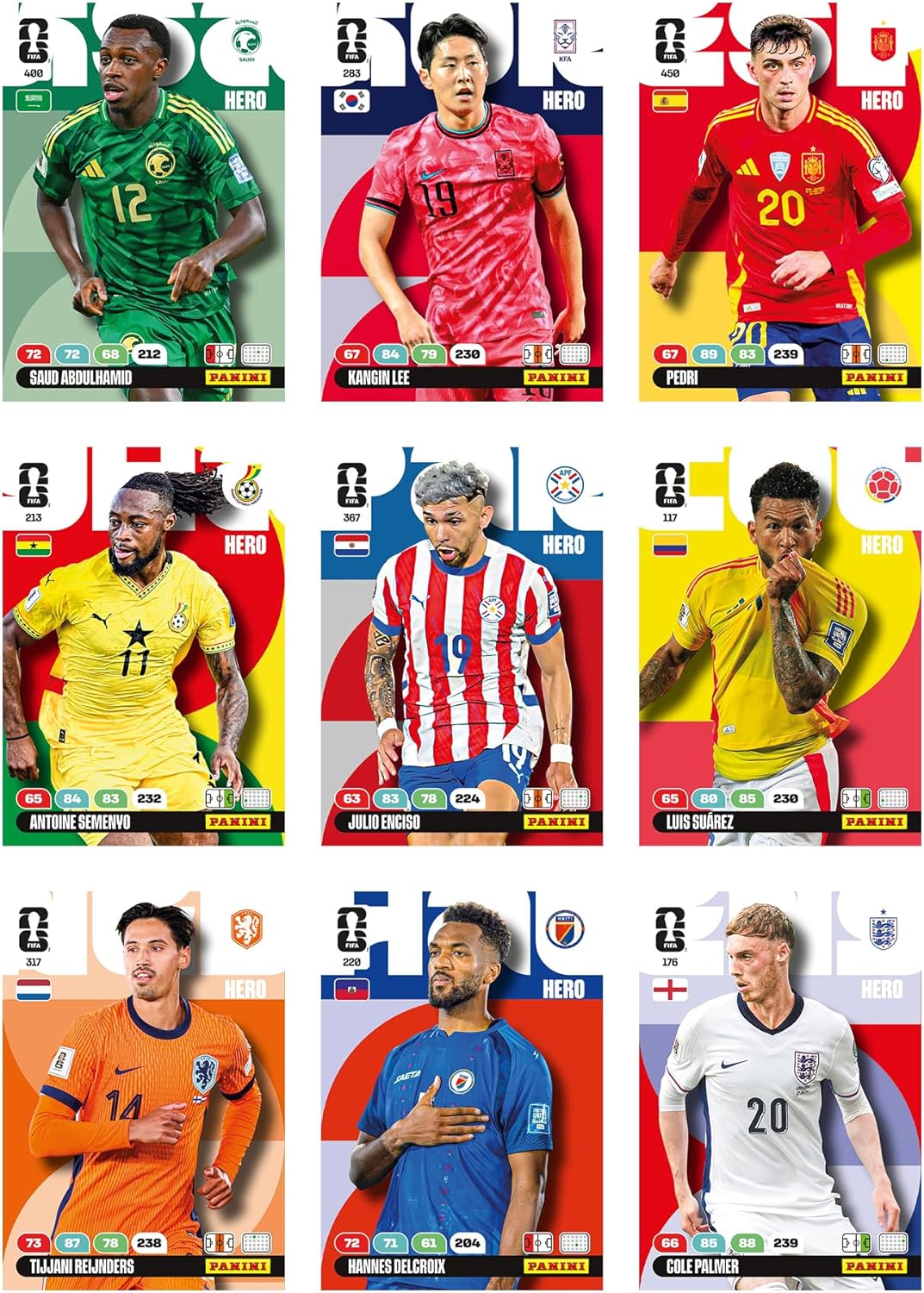FIFA World Cup 2026 Trading Cards Premium Gold x1 Single Pack Panini