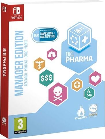 Big Pharma Manager Edition (Nintendo Switch Physical Card) [New]