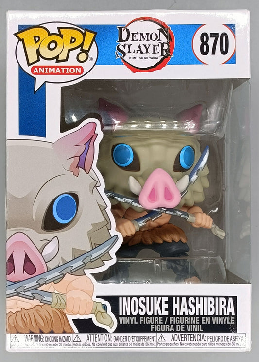 870 Inosuke Hashibira - Demon Slayer Funko POP (Box Damage)