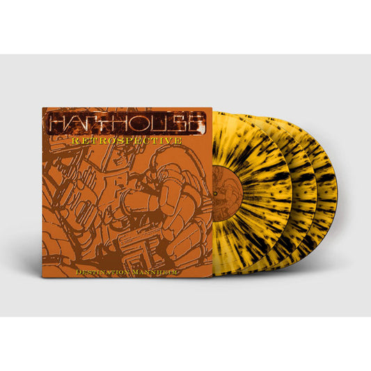 Various Artists - Harthouse Retrospective - Destination (Orange W/ Black Splatter Vinyl 3Lp) - Electronic - 3LP