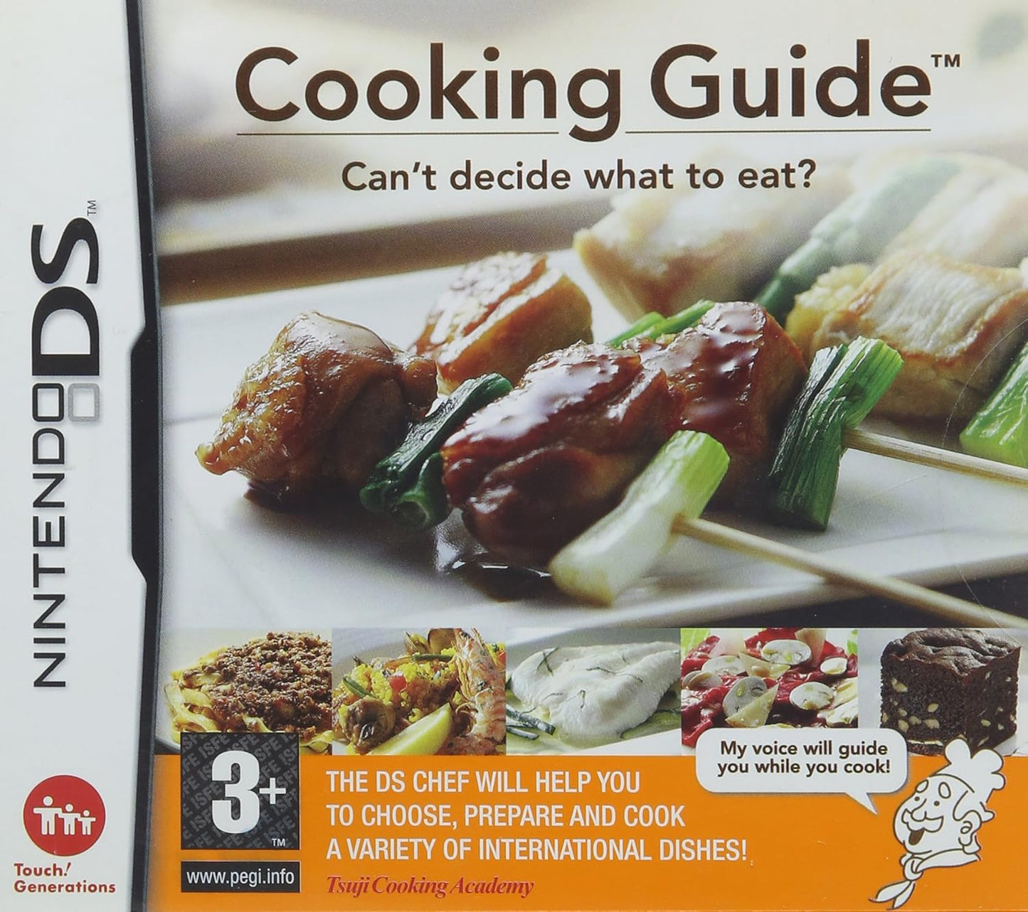Cooking Guide: Can't Decide What to Eat? for Nintendo DS/3DS - [New]