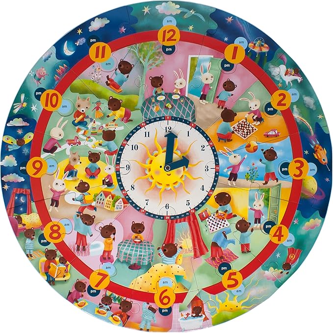 eeBoo-25pc-Around the Clock Giant Merchandise