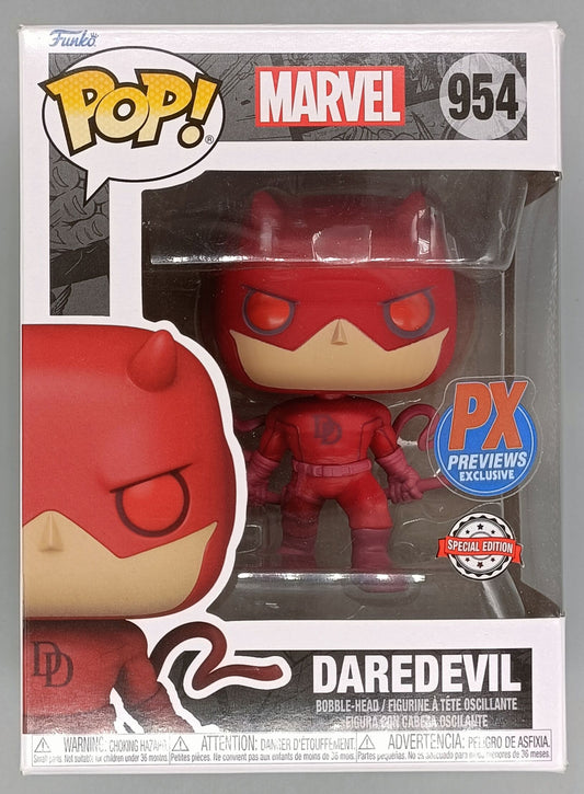 954 Daredevil (Action Pose) - Marvel Funko POP Box Damaged