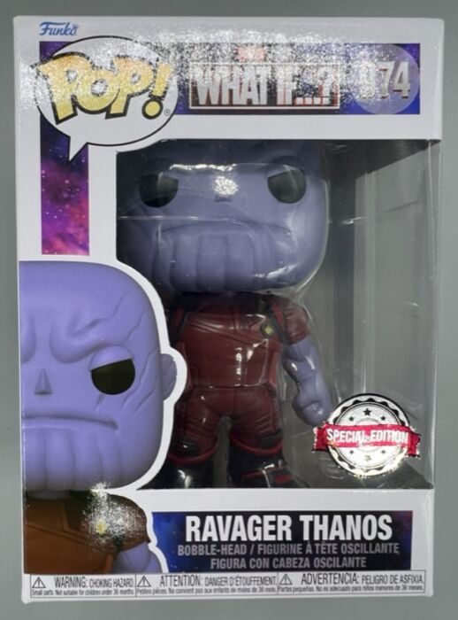974 Ravager Thanos - Marvel What if...? - Box Damaged Funko POP