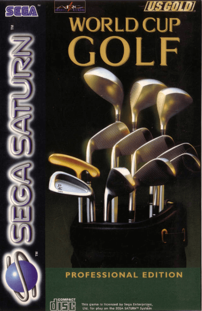 World Cup Golf Professional Edition for Sega Saturn - UK PAL