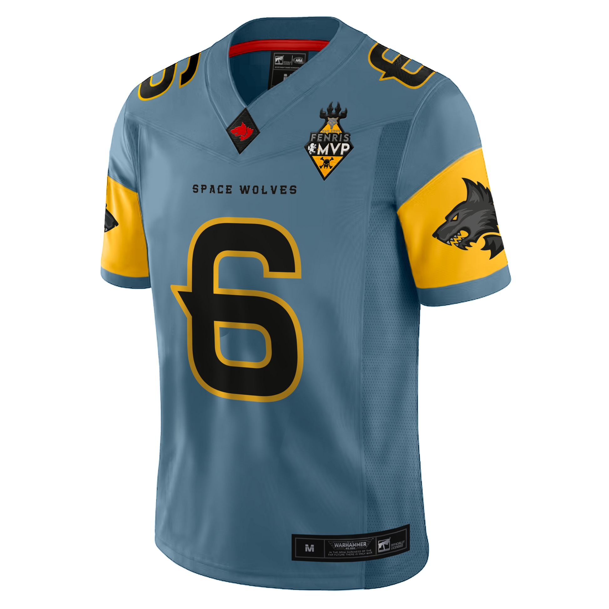 Warhammer 40,000: Space Wolves Sports Jersey Shirt (Size: XXXL)