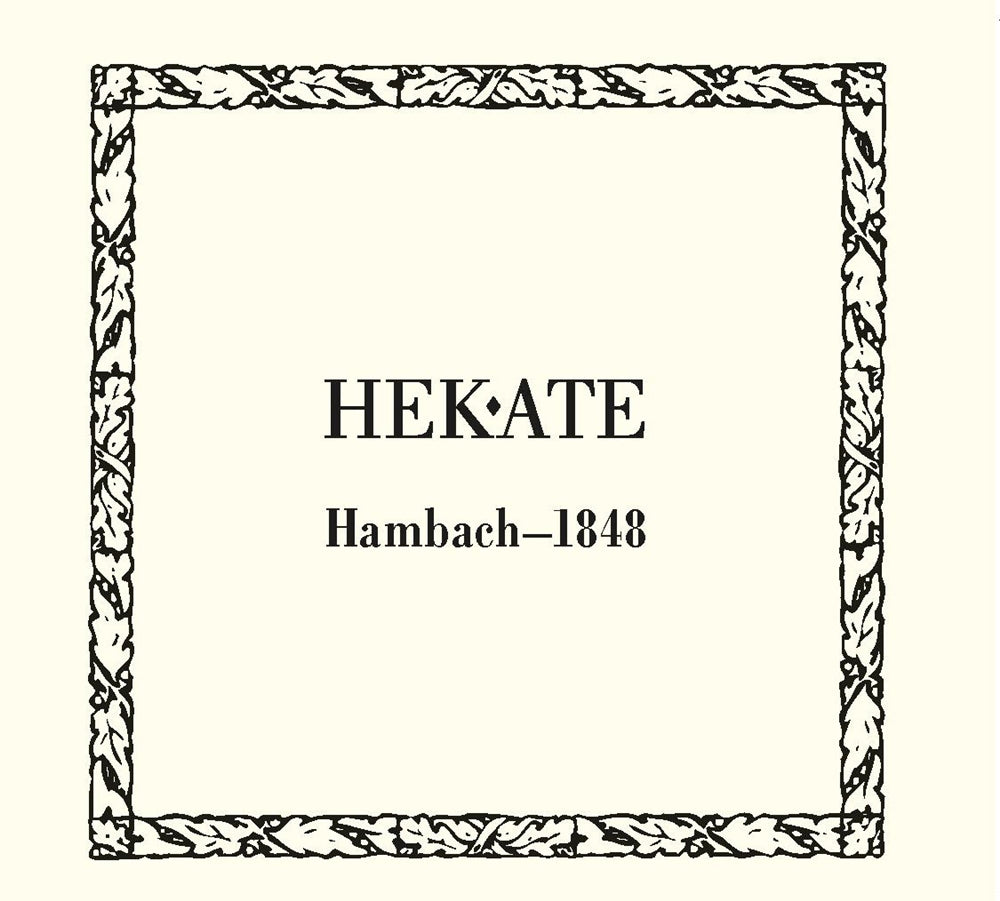 Hekate - Hambach 1848 - Folk/Pagan Metal - CDD