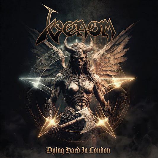Venom - Dying Hard In London (Red W/ White Splatter Vinyl) - Metal - LP