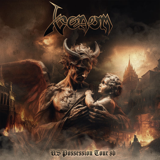 Venom - Us Possession Tour 86 (Red W/ Black Splatter Vinyl) - Metal - LP